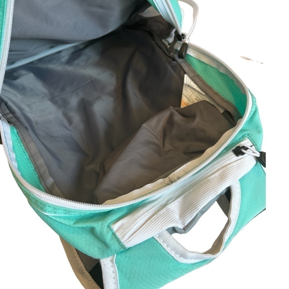 HIGH SIERRA LOOP BACKPACK  + tablet-sleeve, Aquamarine/White, one size - Picture 5 of 8